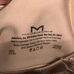 Maiden form bra 40c